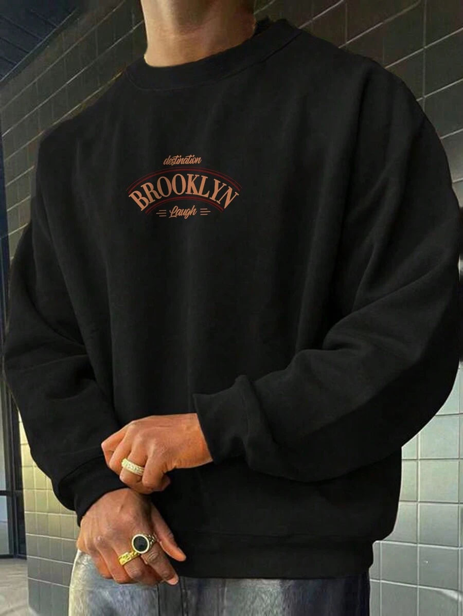 Buzo/hoodie BROOKLYN LAUGH NEGRO - 64609