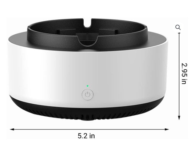 Cenicero sin humo purificador filtro de