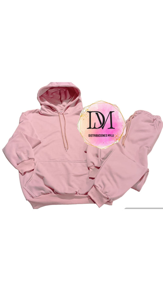 CONJUNTO UNISEX PALO DE ROSA CON RIP