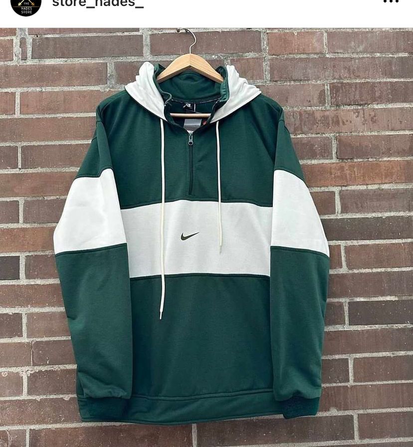 saco nike verde clasico ref 045